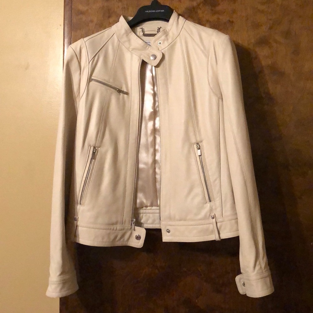 Leather jacket